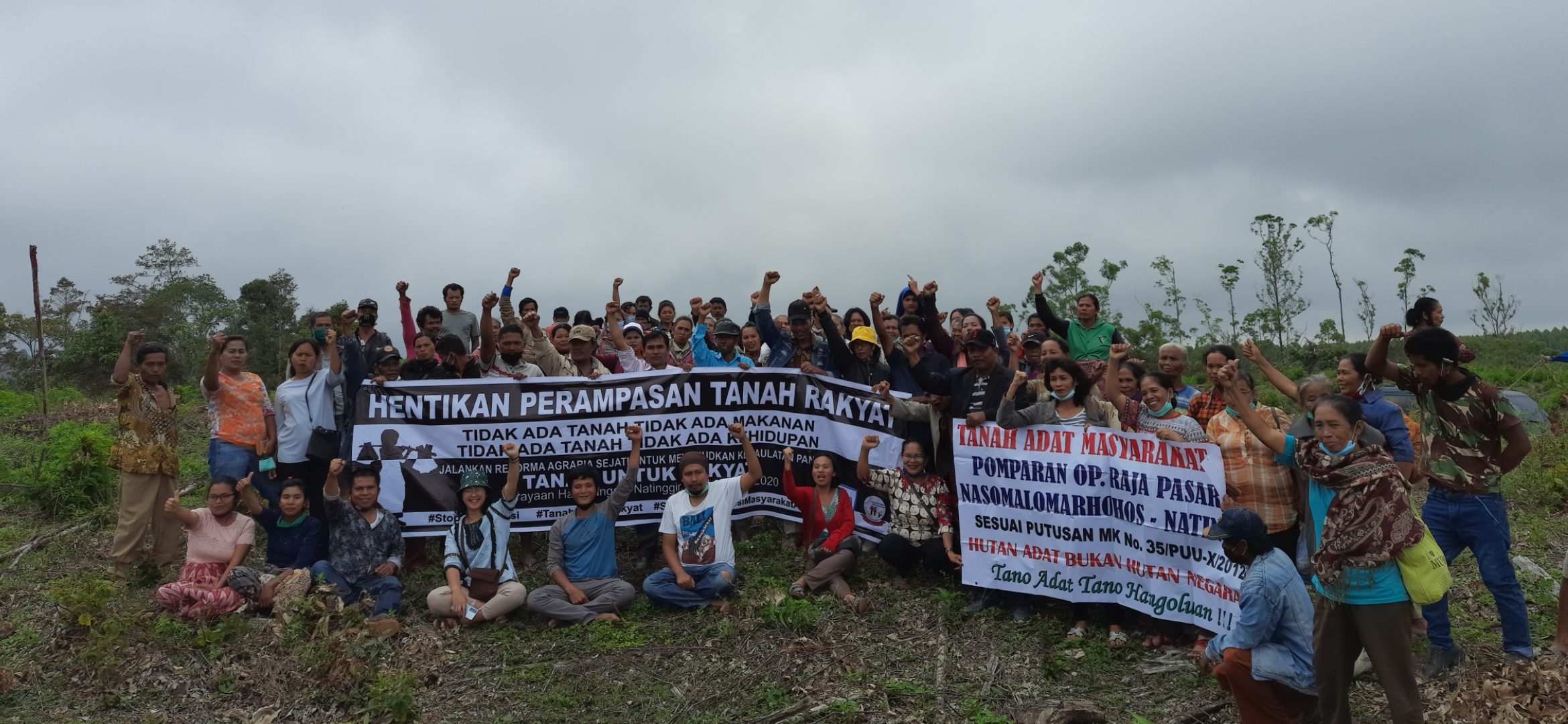 Serikat Tani Mendukung Gerakan Masyarakat Adat Pomparan Op. Raja Nasomalo Marhohos, Natinggir