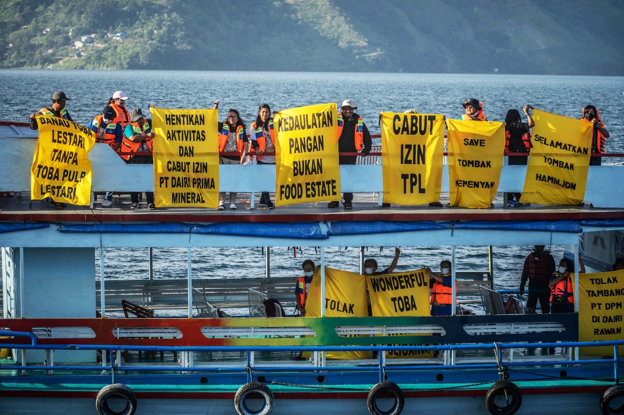DARI DANAU TOBA, AKTIVIS PEREMPUAN DESAK W20 LINDUNGI HAK HAK PEREMPUAN ADAT