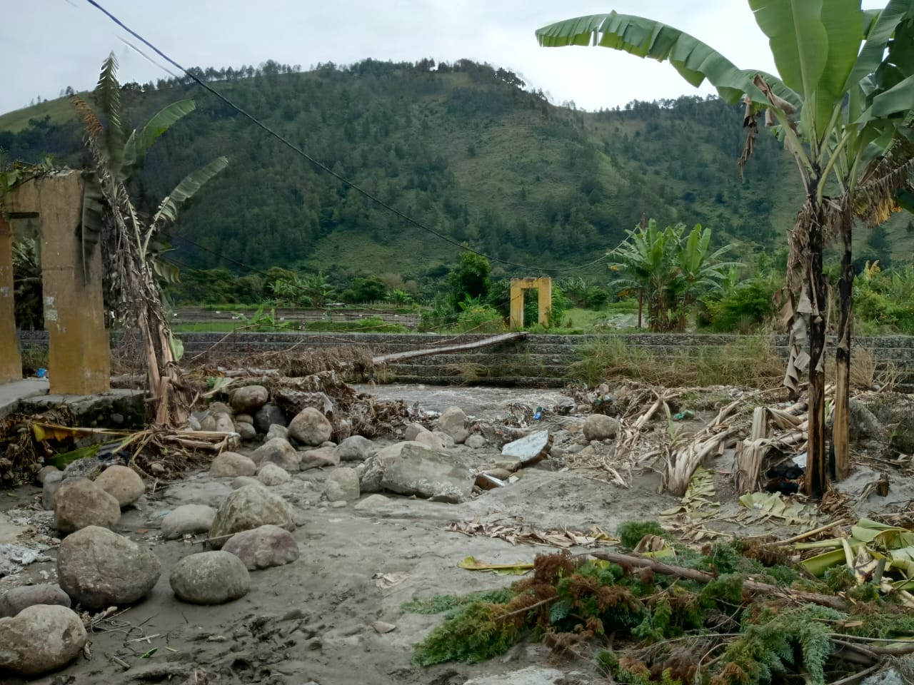 Banjir Bandang Di Baktiraja dan Kerusakan Hutan Di Hulu Aek Silang